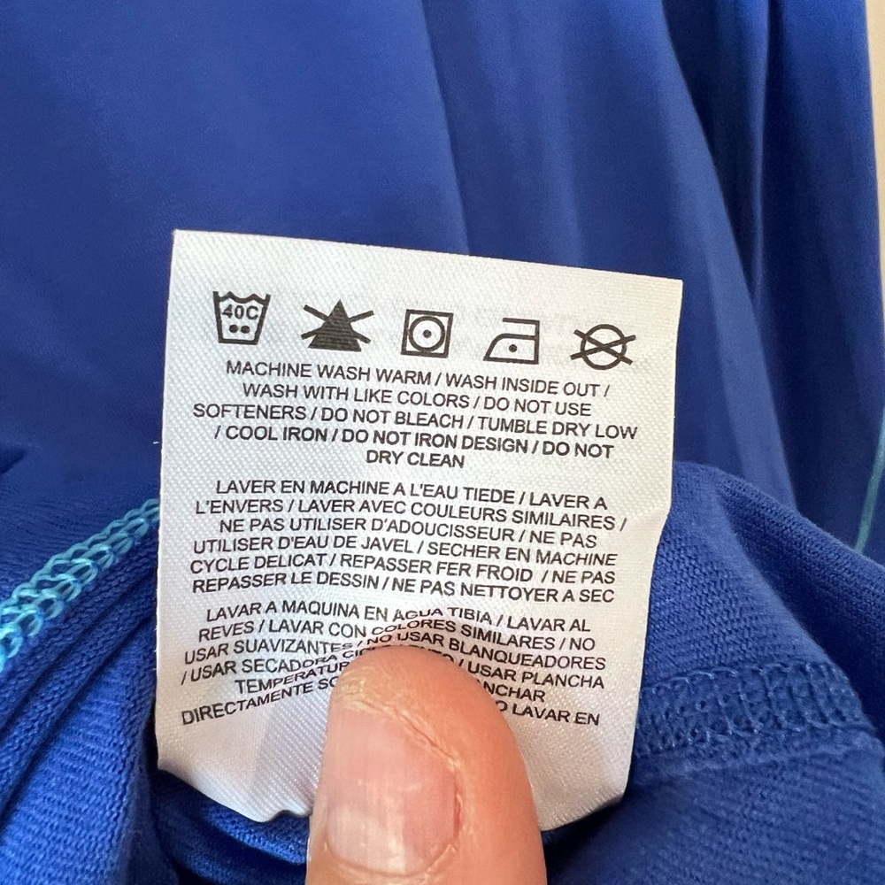 Nike Women’s Royal Blue Dri-FIT Pullover - Picture 5 of 5